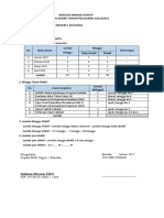 Contoh Rincian Alokasi Waktu Semester Genap