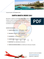 Cotización Santa Marta Señor Guerrero