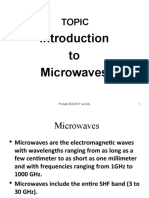 To Microwaves: Topic