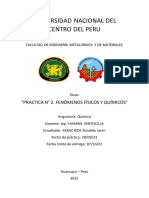 Informe QUIMICA