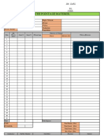 Model Fiche Pointage Materiels Par Mois ABDELAH