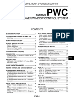 Power Window Control System: Section