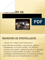 Abandono de Atropellados