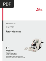 Manual Microtomo Leica RM2245