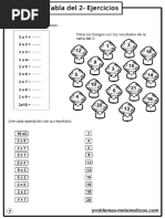 Ejercicios Tabla Del 2