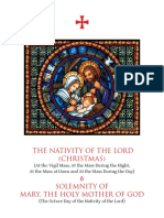 The Nativity of The Lord and Mary, Mother of God