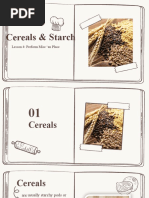 Cookery 10 Cereals and Starch