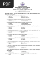 Diagnostic Test - Oral Comm - With Answer Key