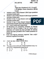 Class 10th Maths Basic SQP (CBSE 2022 - 23)