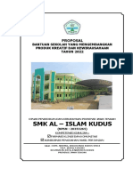 PROPOSAL - Bantuan SMK Yang Mengembangkan PKK (SMK AL - ISLAM KUDUS)