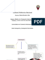 Autotransporte y Transporte Ferroviario - Medios de Transporte - Diana Rescalvo