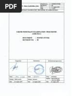 019-NDT - TSE - PT - ASME B31.3 - 19 - Penetrant, REV 00