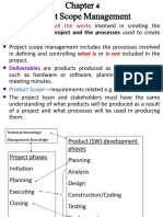 4 Project Scope Management