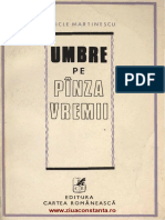 Umbre Pe Pinza Vremii Pericle Martinescu 1985 