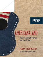 MILWARD, John. Americanaland - Where Country & Western Met Rock 'N' Roll