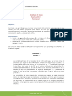 Contabilidad de Costos - Evaluación 1 - P Trabajo de Analisis