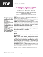 Factores Determinantes HTA en Venezuela