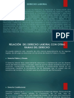 3.-Relacion Con Otras Ramas Del Derecho y Fuentes Del Derecho de Trabajo. - Fuentes