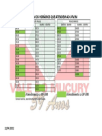 Horarios Transporte Publico Campus Mucuri