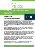 Leccion 6 Cómo Llega La Riqueza A Usted