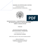 Organización Social y Cosmovisión Mam de Las Comunidades Del Volcán Tacaná (S.xxi) - El Caso de Unión Juárez, Tonimá-Trigales y La Vega Del Volcán.