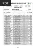 Campionato Italiano Ciclocross 2023 - Under 23 Uomini - Iscritti