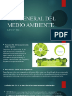 Ley General Del Medio Ambiente