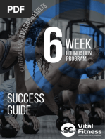 SCVF 6 Week Foundation Program Success Guide