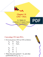 Chapter 8 - CNF and PDA