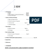 Chapter 2 SDS: Topic-Exam Seating Arrangement System