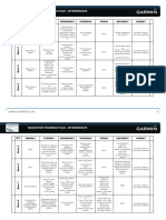 Marathon Training Plan Intermediate ENGLISH