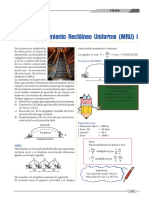 1movimiento Rectilineo Uniforme I - FISICA 1° - Sem 1