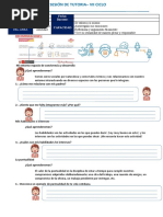 Vi Tutoría Evaluación Diagnostica