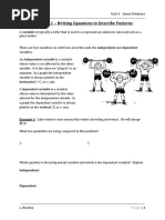 M9 Linear Relations