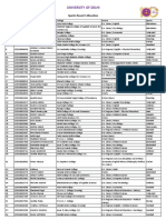 Sports Round I Allocation