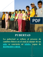 Pubertad y Adolescencia