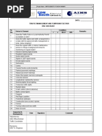 Traffic Detour Checklist