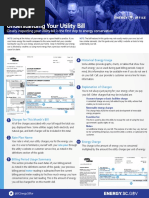 Understanding Your Utility Bill