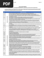 LIST OF DOCUMENTS To Be Submitted To The Notified Body (NB) PCBC For Conformity Assessment of The Medical Device