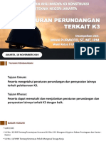 Peraturan Perundangan K3