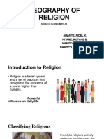 Geography of Religion