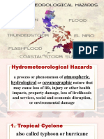 Hydrometeorological Hazards For Students