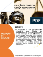 Mediação e Justiça Restaurativa