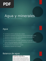 Agua y Minerales