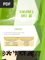 Valores Del SE