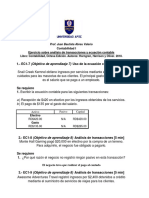 Analisis de Transacciones y Ecuaciones Contables