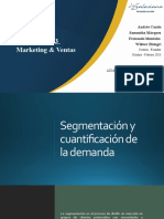 1 Segmentación y Cuantificación de La Demanda 1