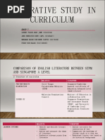 Group 7 Comparative Study in Curriculum