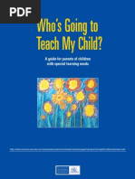 Who's Going To Teach My Child?