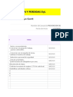 Carta Gantt DyL Prevencion